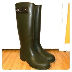 Saint Laurent rain boots
